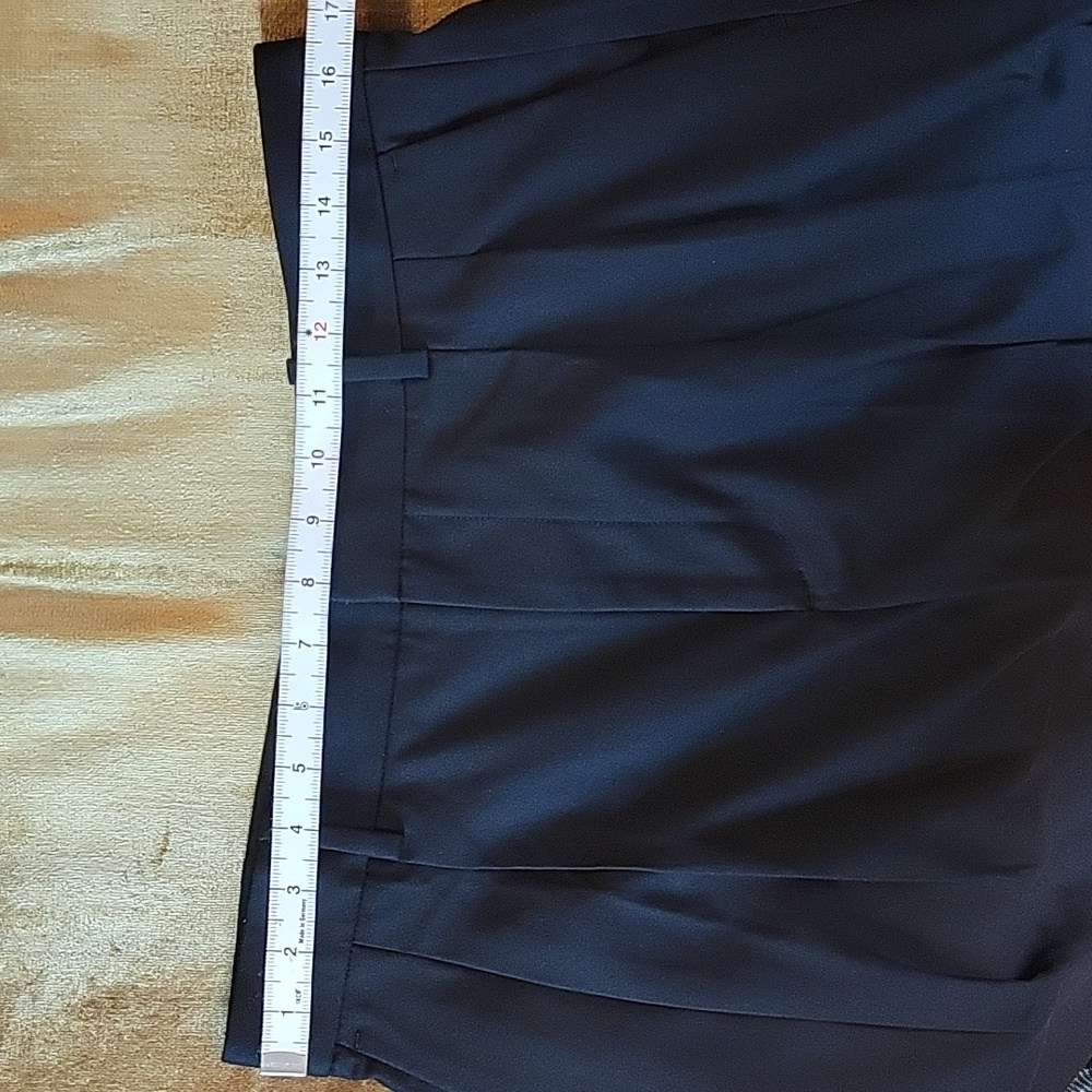 Harlow Super Wide Leg Trouser in Brushed Twill - Picture 7 of 9